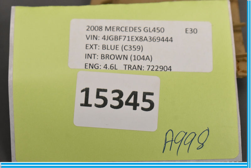 Load image into Gallery viewer, 06-12 Mercedes W164 GL550 GL450 Center Console Trim Cover Panel Beige Oem
