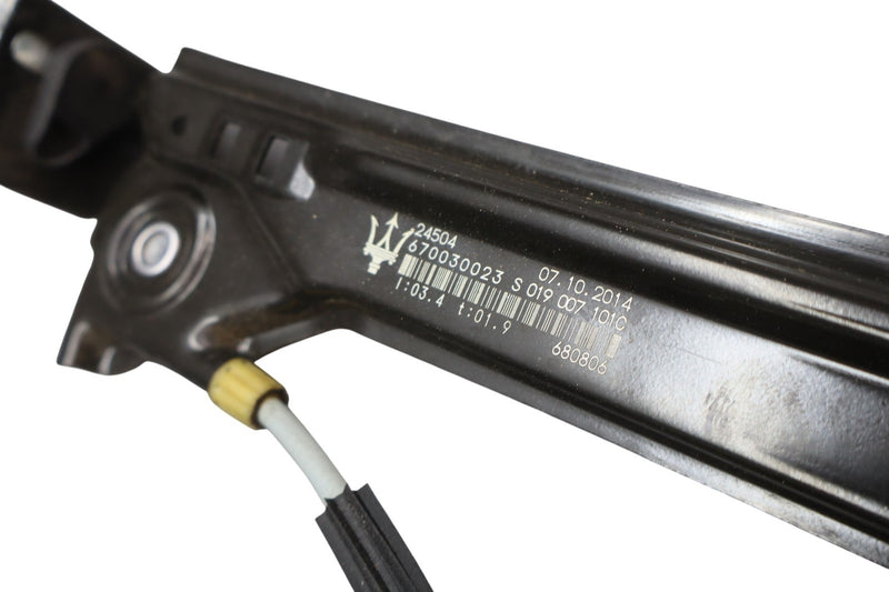 Load image into Gallery viewer, 14-21 Maserati Ghibli Rear Left Side Door Window Regulator Motor 670030023 Oem