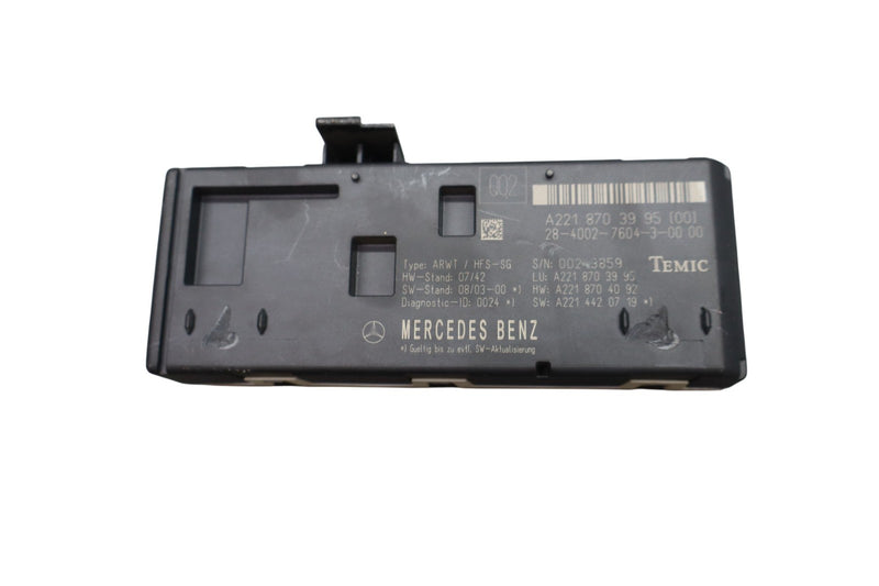 Load image into Gallery viewer, 07-14 Mercedes S550 S400 Trunk Release Remote Open Close Module Unit ECU Oem