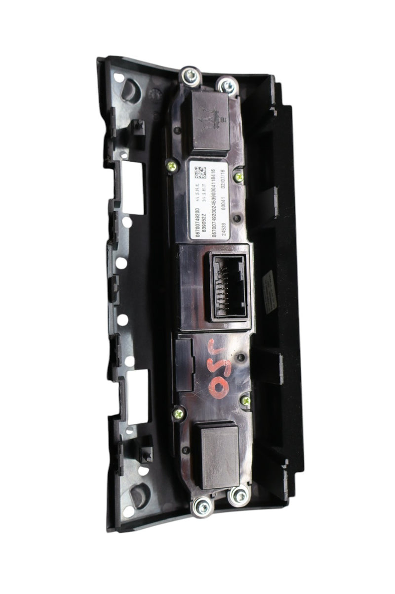 Load image into Gallery viewer, 14-17 Maserati Ghibli S Center HVAC Heater A/C Climate Control Switch Panel Oem