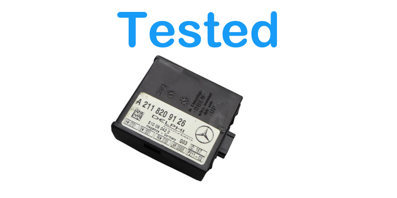 Load image into Gallery viewer, 01-12 Mercedes R230 SL500 C230 CLK55 Anti Theft Alarm Module 2118209126 Oem
