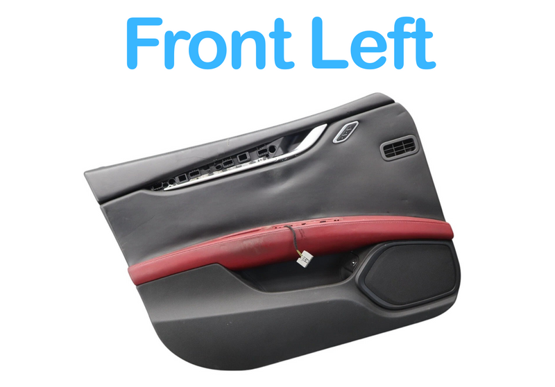 Load image into Gallery viewer, 14-22 Maserati Ghibli M157 Front Left Driver Side Interior Door Cover Panel Oem