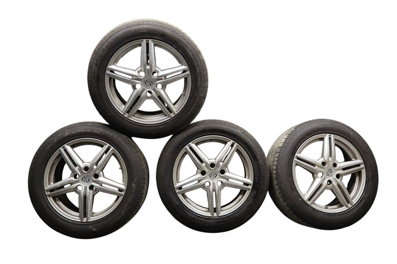 Load image into Gallery viewer, 12-18 Porsche Cayenne 958 8.5 x 19 19" Wheel Rim Tire Chrome Set 19" Oem