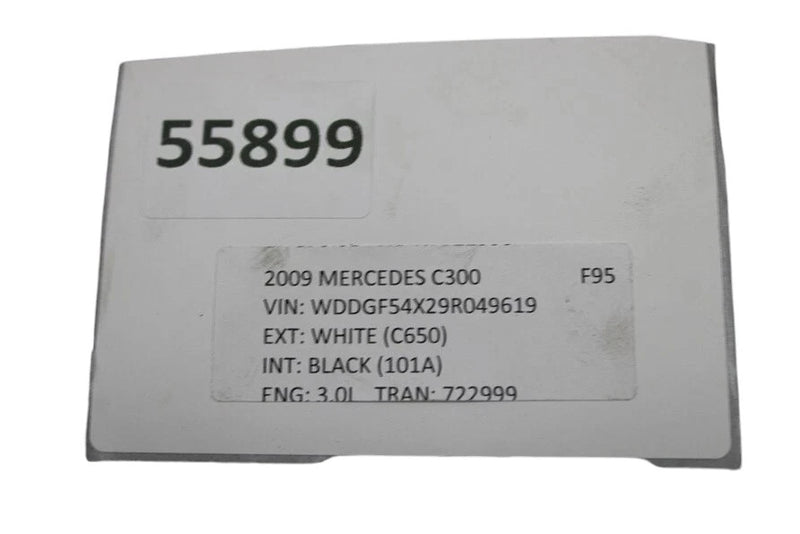 Load image into Gallery viewer, 08-14 Mercedes C250 W204 C300 Rear Right Side Door Window Glass 2047350000 OEM