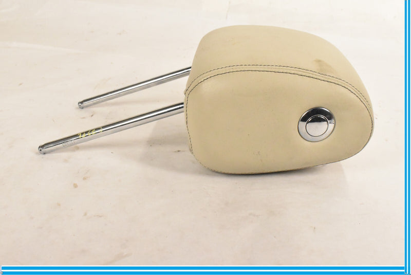 Load image into Gallery viewer, 2010-2018 JAGUAR XJL XJ FRONT LEFT DRIVER SIDE SEAT HEADREST LEATHER TAN OEM