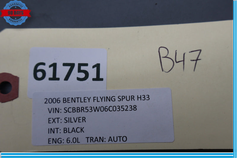 Load image into Gallery viewer, 03-18 Bentley Continental GTC GT Rear Tailgate Boot Lid Lock Plate Oem