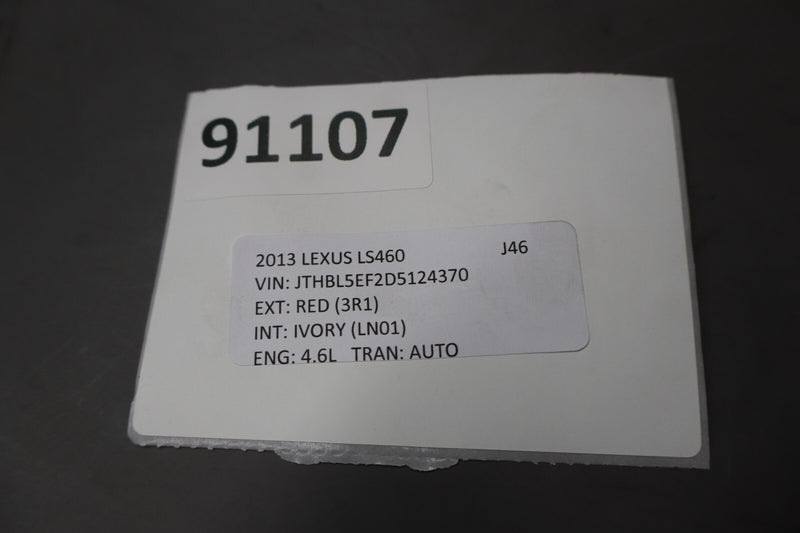 Load image into Gallery viewer, 07-17 Lexus LS460 Rear Right Passenger Door Corner Quarter Window Glass Oem