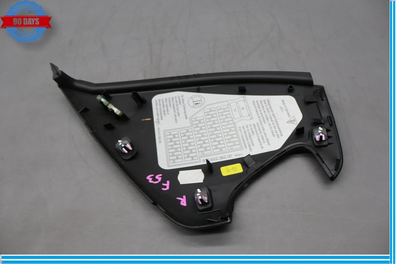 Load image into Gallery viewer, 10-16 Porsche Panamera Front Right Passenger Side Dash End Cap Cover Trim Oem