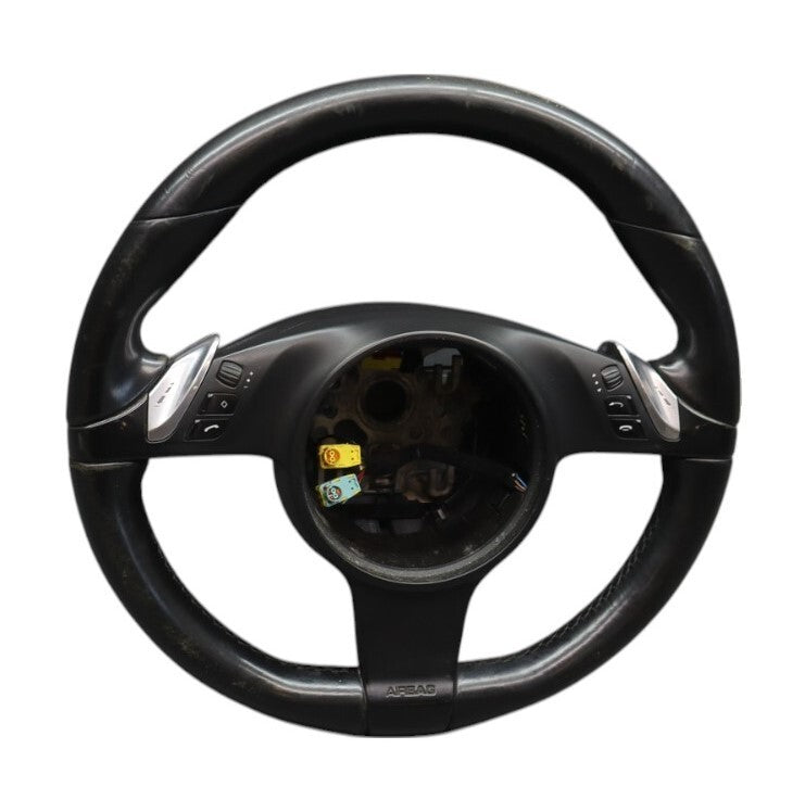 Load image into Gallery viewer, 11-14 Porsche Cayenne 958 S Multifunction Steering Wheel Assembly Black Oem