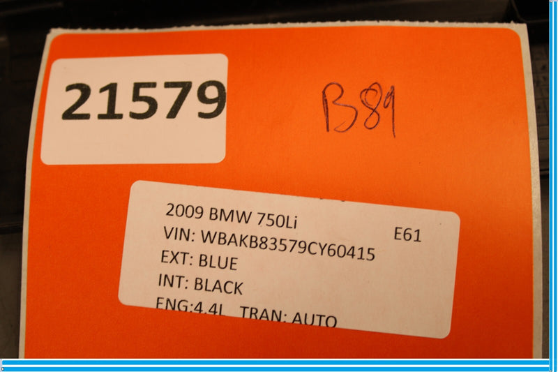 Load image into Gallery viewer, 09-15 BMW 750Li F01 F02 Rear Right Side Door Window Trim Cover Panel Oem