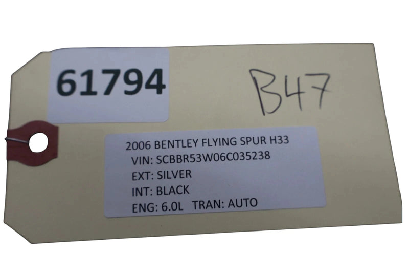 Load image into Gallery viewer, 06-12 Bentley Continental Front Right Side Window Regulator Switch Trim Oem