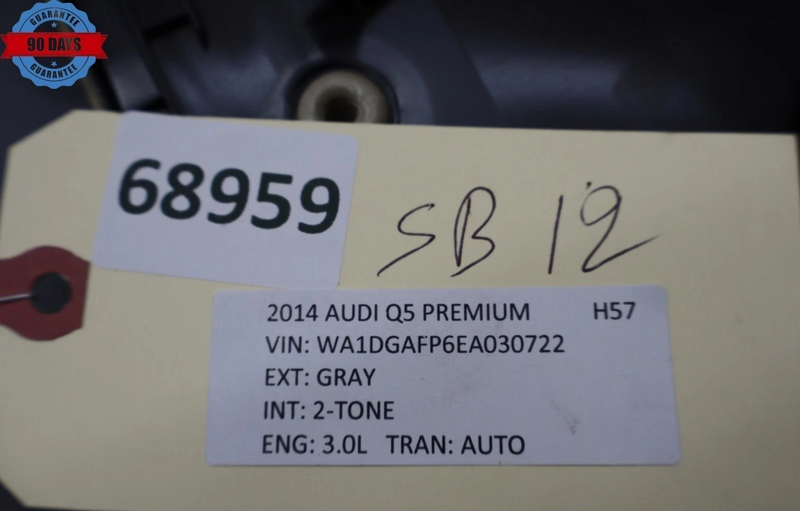 Load image into Gallery viewer, 12-18 Audi A7 Q5 Front Right Passenger Side Back Seat Cover Panel 8R0881969 Oem