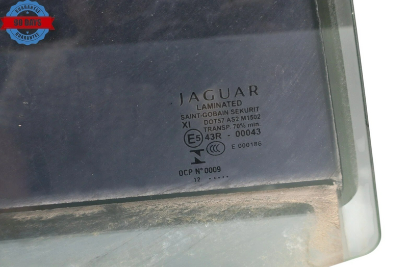 Load image into Gallery viewer, 10-19 Jaguar XJL X351 Rear Right Passenger Side Door Window Auto Glass Oem