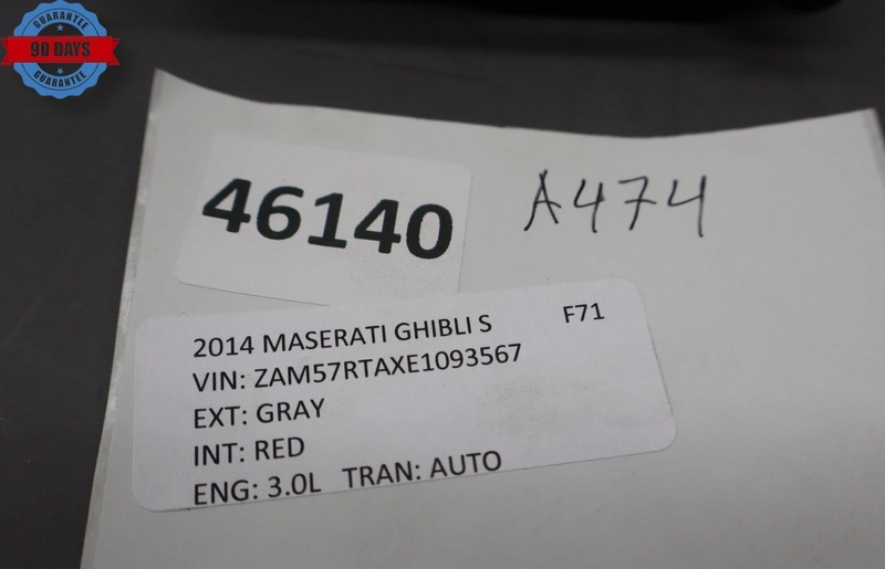 Load image into Gallery viewer, 14-20 Maserati Ghibli Front Left Side Seat Control Module Unit ECU 670035026 Oem