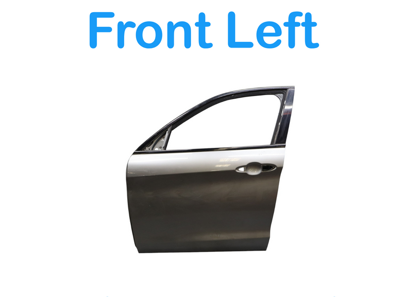 Load image into Gallery viewer, 17-25 ALFA Romeo Stelvio Front Left Driver Exterior Door Shell Panel Gray Oem