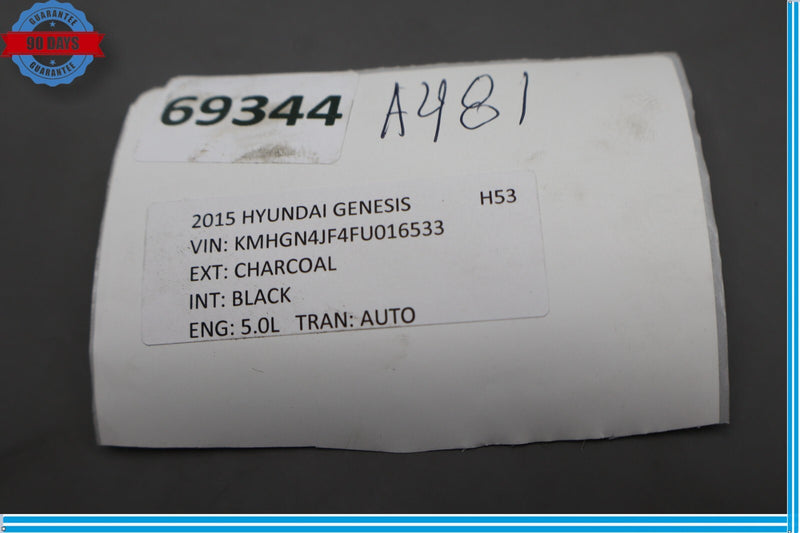 Load image into Gallery viewer, 15-20 Hyundai Genesis G80 Control Unit Protection Decorative Cover Black Oem