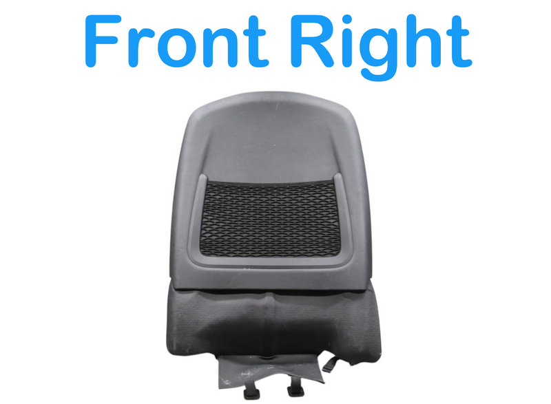 Load image into Gallery viewer, 14-22 Maserati Ghibli M157 Front Right Side Seat Back Rest Trim Cover Black Oem