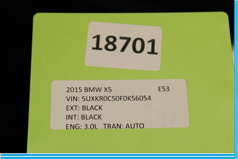 Load image into Gallery viewer, 14-18 BMW X5 F15 Rear Left Driver Side Door Window Auto Glass 43R000266 OEM