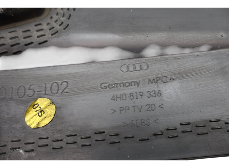 Load image into Gallery viewer, 11-18 Audi A8 A8L Quattro Right Side Rain Tray Water Deflector Cover Trim Oem