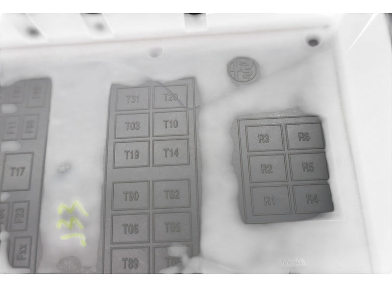 Load image into Gallery viewer, 17-23 Alfa Romeo Giulia Fuse Relay Box Fusebox Junction Block Cover Trim Oem