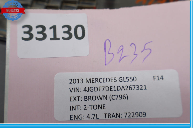 Load image into Gallery viewer, 13-19 Mercedes GL450 GL550 X166 Front Right Side Seat Outer Panel Molding Oem