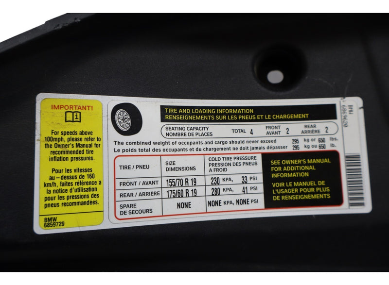 Load image into Gallery viewer, 14-21 BMW I01 i3 i3s Rear Left Driver Side Door Lock Latch Cover Trim Oem