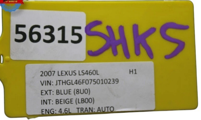 Load image into Gallery viewer, 2007 - 2012 LEXUS LS460 RWD FRONT LEFT SHOCK ABSORBER STRUT & COIL SPRING OEM