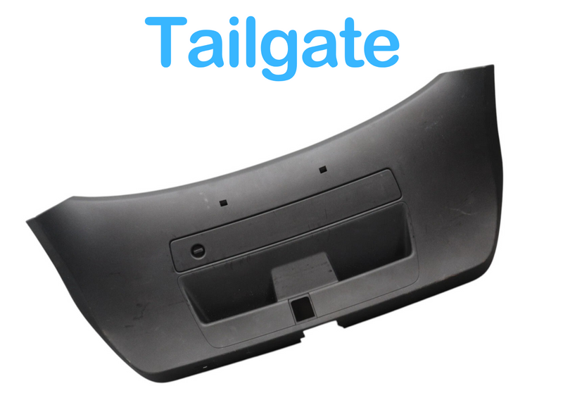 Load image into Gallery viewer, 12-18 Audi A7 Quattro Rear Trunk Tailgate Lower Trim Cover Panel 4G8867979 OEM