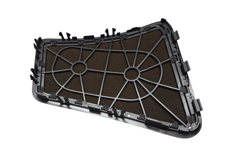 Load image into Gallery viewer, 09-15 BMW 750Li F01 F02 Rear Left Side Deck Panel Speaker Grille Cover Trim Oem