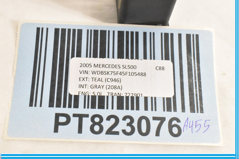 Load image into Gallery viewer, 03-12 Mercedes R230 Right Top Latch Trunk Partition Cover Anthracite 2306940014