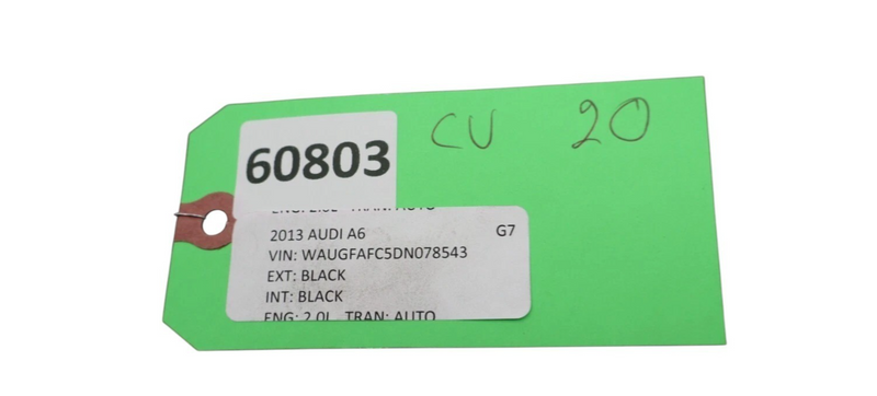 Load image into Gallery viewer, 12-18 Audi A6 A6 Quattro Front Left Driver Side Top Upper Seat Cover Cushion Oem