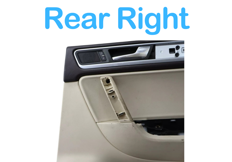 Load image into Gallery viewer, 11-14 Volkswagen Touareg Rear Right Passenger Side Interior Door Panel Trim Oem