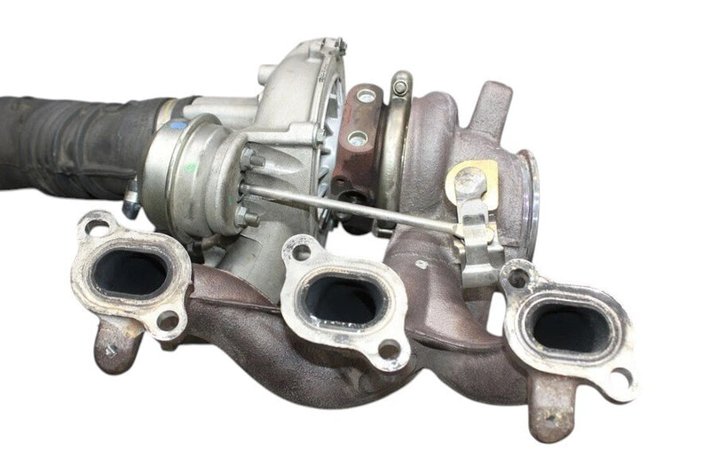 Load image into Gallery viewer, 14-20 Maserati Ghibli Front Left Side Turbo Charger Turbocharger Manifold Oem