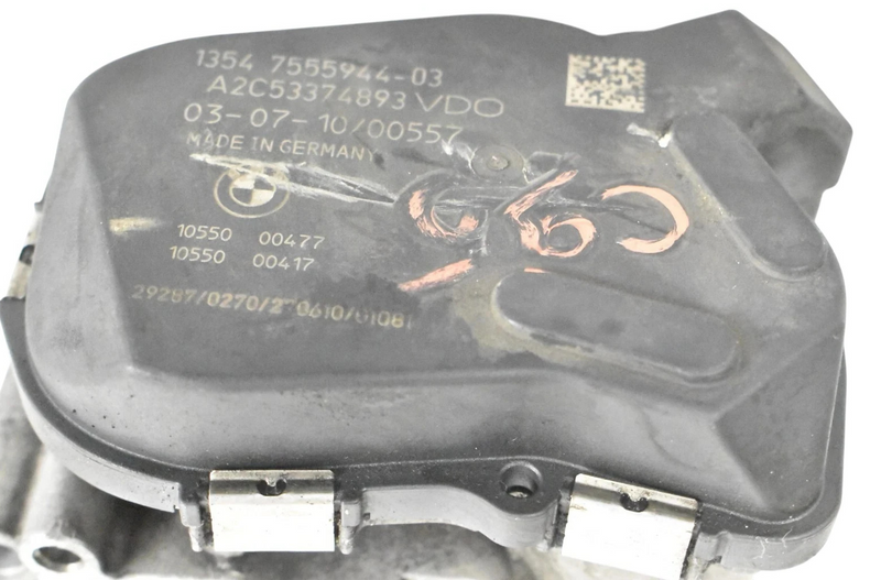 Load image into Gallery viewer, 09-19 BMW 750i 750Li 550i GT X6 Engine Throttle Body Valve 13547555944 Oem