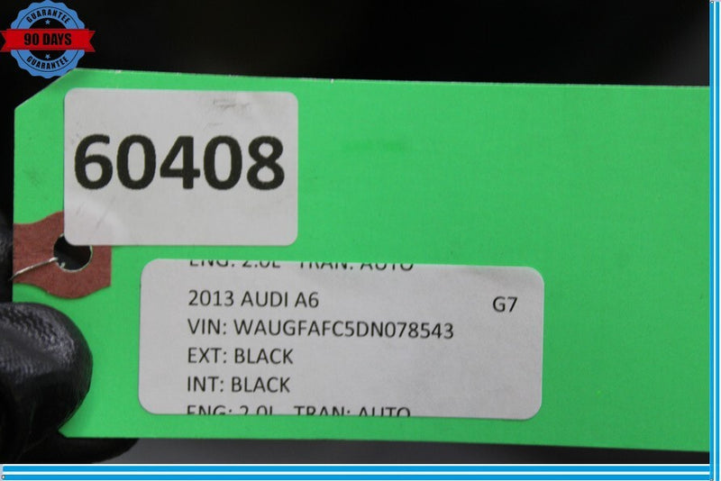 Load image into Gallery viewer, 12-18 Audi A6 S6 Rear Right Passenger Side Door Shell Black 4G5833052 Oem