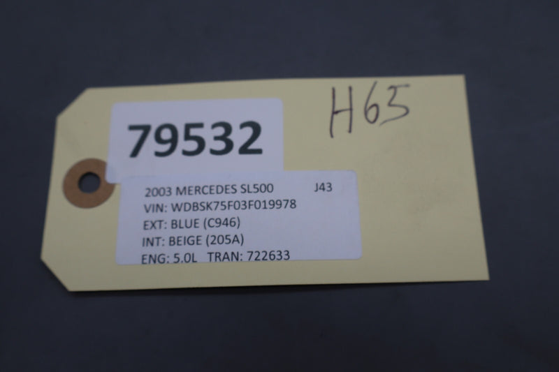 Load image into Gallery viewer, 03-08 Mercedes R230 SL500 SL550 Left Upper Radiator Upper Support Top Cover Oem