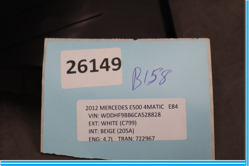 Load image into Gallery viewer, 10-14 Mercedes E350 E550 W212 Rear Right Door Sill Scuff Plate Trim Cover Oem