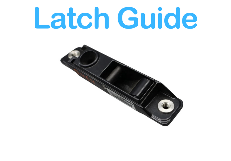 Load image into Gallery viewer, 14-15 Jaguar X152 F-Type Right Top Roof Latch Guide Lock EX53514A49 OEM