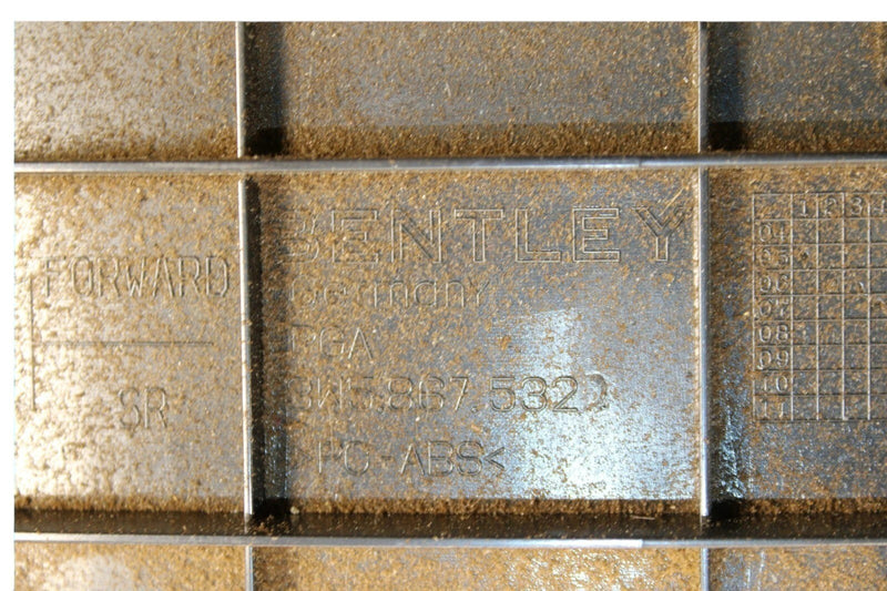 Load image into Gallery viewer, 06-13 Bentley Continental Rear Side Roof Headliner Trim Cover Panel OEM