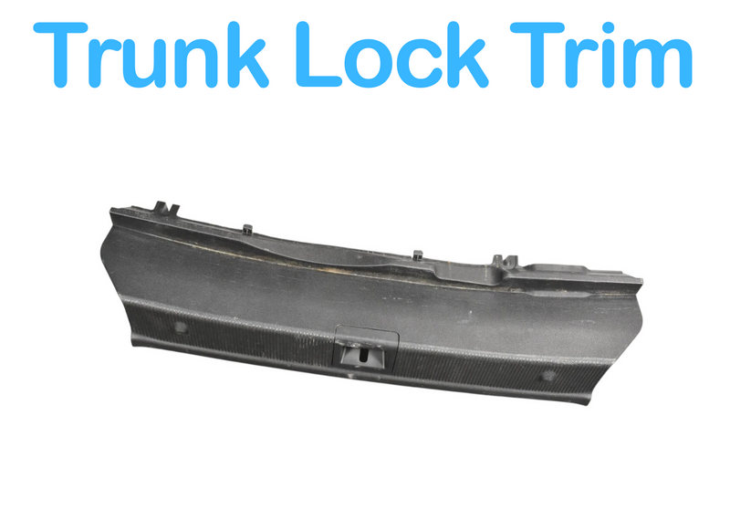 Load image into Gallery viewer, 08-14 Mercedes C300 C350 Rear Trunk Latch Lock Cover Trim Black A2046900825 Oem