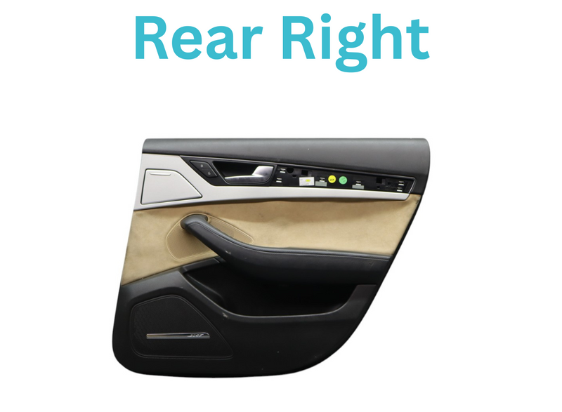 Load image into Gallery viewer, 11-18 Audi A8 Quattro Rear Right Passenger Side Interior Door Panel Trim Oem