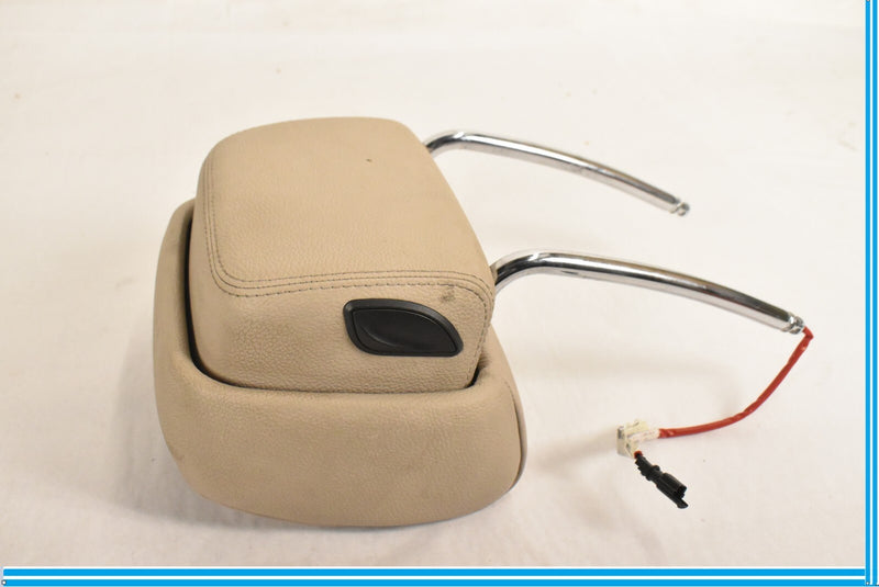 Load image into Gallery viewer, 2009-2013 BMW X5 E70 FRONT PASSENGER OR DRIVER SIDE SEAT HEADREST LEATHER OEM