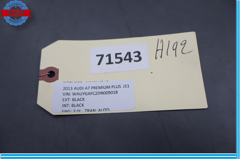 Load image into Gallery viewer, 11-18 Audi A7 Quattro S8 Rear Trunk Lid Latch Lock Actuator Striker Plate Oem