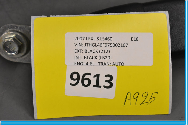 Load image into Gallery viewer, 07-12 Lexus LS460 Rear Left Driver Side Center Seat Belt Buckle 1046971 Oem