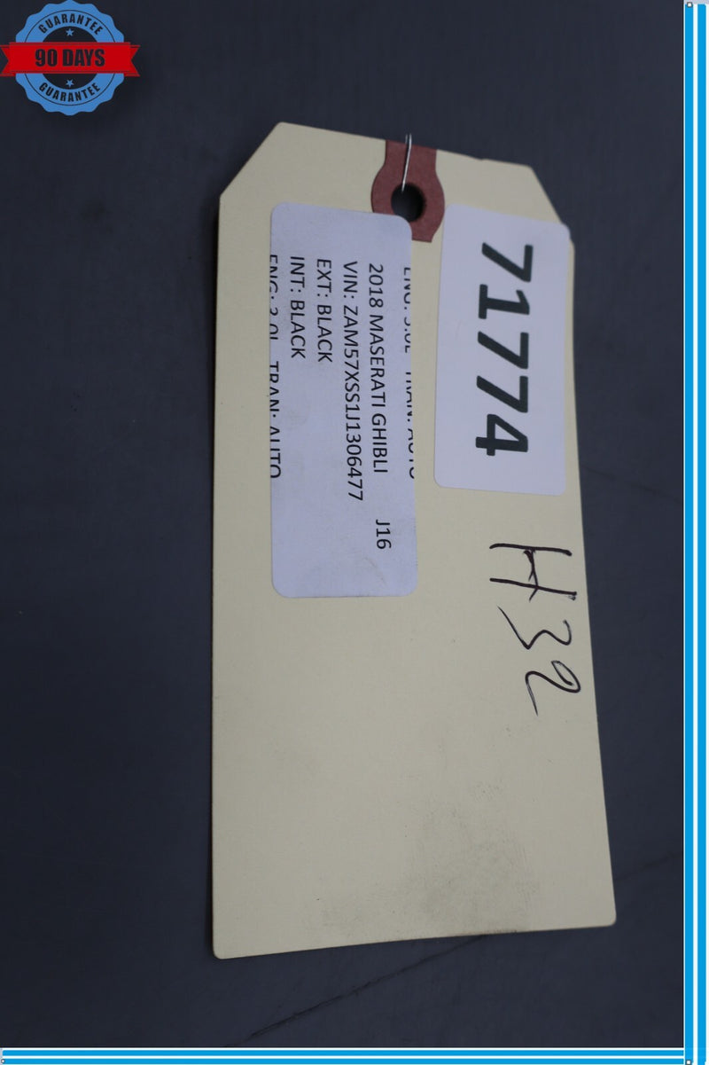 Load image into Gallery viewer, 17-22 Maserati Ghibli M157 Front Right Passenger Side Side Seat Headrest Oem