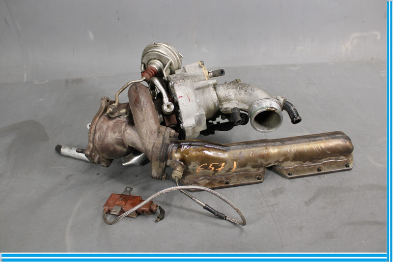 Load image into Gallery viewer, 03-10 Bentley Continental GT W12 Left Side Turbocharger Turbo Manifold 6.0L Oem