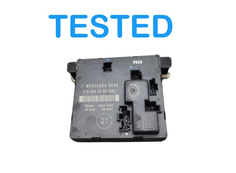 Load image into Gallery viewer, 06-11 Mercedes W219 CLS550 CLS500 Rear Left Door Control Module 2198200226 Oem