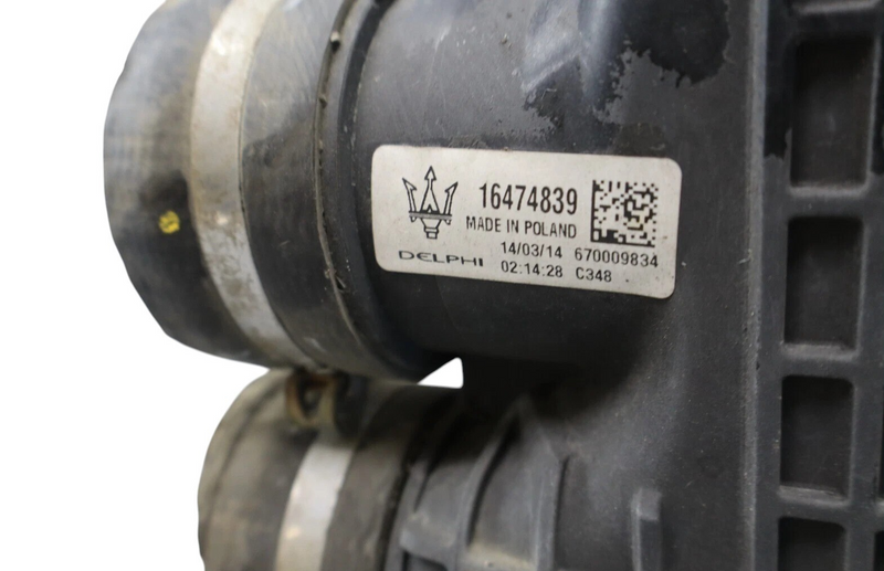 Load image into Gallery viewer, 14-20 Maserati Ghibli M157 Left Side Turbocharger Intercooler 16474839 Oem