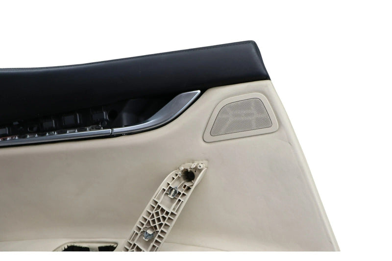 Load image into Gallery viewer, 14-22 Maserati Ghibli Rear Left Driver Side Interior Door Panel White OEM