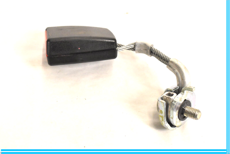 Load image into Gallery viewer, 11-16 BMW 528i 535i 550i F10 Rear Left Driver Seat Belt Buckle Black 9172380 Oem